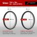 Fincci Pair 700x38c Bike Tires Foldable with 1mm Antipuncture Protection - Pack of 2 - Buy Online on GoSupps.com