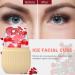 Joyeee Ice Face Roller Reusable Silicone Mold Face Massage Eye Facial Beauty Skin Care Tools Apply Ice for Shrink Pores Anti Wrinkle Reduce Puffiness Improve Skin Elasticity Striped Yellow - Buy Online on GoSupps.com