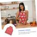 ifundom barber cloth elk baking apron christmas cosplay costume Christmas Kitchen Cooking Aprons christmas party xmas apron santa costume Haircut Apron decorate household Work Cotton linen 68X55X0.5CM - Buy Online on GoSupps.com