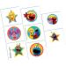 Amscan 397535 Sesame Street Collection  Temporary tattoos Multicolor 8ct  One Size