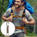 Senhai 5-Piece Paracord Keychain Set with Carabiner | Durable Braided Lanyard Ring Clip for Keys Knives & Flashlights | Perfect for Camping & Hiking | Available in 5 Colors - Buy Online on GoSupps.com