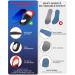 Buy Plantar Fasciitis Insoles | Arch Support Inserts for Men & Women | Orthotic Gel Shoe Inserts for Flat Feet & High Arches | Size L (Men 10-12.5/Women 11-14 - Buy Online on GoSupps.com
