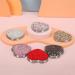 Fawziya Bling Heart Makeup Mirror 2X Magnifying - Red | Compact, Portable Beauty Mirror - Buy Online on GoSupps.com