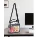 Clear Crossbody Bag - Stadium Approved with Removable Straps for Women | Small Transparent Purse for Concerts & Events - Buy Online on GoSupps.com