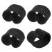 Elastic belt holder for service belts 4 pieces of backpack belt holder belt remain grinding tactical belt holder holder band for 1.5 "wide belt/strap black