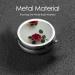 Roses Printed Mini Round Pill Box - 3 Compartment Portable Organizer for Travel Home & Office - Buy Online on GoSupps.com