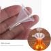Beavorty 2 Sets Mascara Tube Funnel Toiletry Containers Mascara Clear Eyelash Wand Tube Black Plastic - Buy Online on GoSupps.com