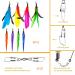 8Pcs Cat Feather Toys - Interactive Cat Teaser Wand with Suction Cup | Detachable Replacements | Indoor Cat & Kitten Toys - Buy Online on GoSupps.com