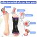 Cheerlink Adjustable Plantar Fasciitis Night Splint - Breathable Brace for Pain Relief & Achilles Tendon Inflammation - Purple - Buy Online on GoSupps.com