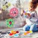 AIUOKYA 6 PCS Suction Cup Spinner Toys | Simple Dimple Silicone Bubbles Kids Bath & Window Toy | Baby Toys for 1+ Years Old - Buy Online on GoSupps.com