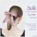 Osilk 3 Set 100% Silk Hair Ties | Small Scrunchy Hair Jewelry & Elastic Bands with Bow - Perfect for Braiding & Styling - Buy Online on GoSupps.com