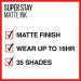 Maybelline New York SuperStay Matte Ink Un-nude Liquid Lipstick | Long-Lasting Color & Comfort | 0.17 oz International Shipping Available - Buy Online on GoSupps.com