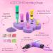 BATTOP Kids Nail Polish Set for Girls | Nail Art Kit Ages 7-15 | 3 in 1 Pen Combo with Glitter & 3D Decorations - Buy Online on GoSupps.com