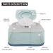 GOGO PURE Baby Wipe Warmer & Dispenser Holder with 30 Bonus Breastmilk Bags - Easy On/Off Switch, Great Baby Gift (Blue/Grey) - Buy Online on GoSupps.com