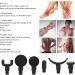 6 Piece Deep Tissue Massage Head Set - Replacement Attachments for Massage Guns | 0.7 Inch Compatible Heads for Enhanced Relief - Buy Online on GoSupps.com