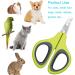 Alinana Cat Nail Clippers - Cat Nail mit Sharp Stainless Steel Blades Non-Slip Handle Professional Cat Claw Clipper for Small Pet Kitten and Rabbit Straight Blade - Buy Online on GoSupps.com
