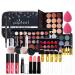 All in One Makeup Kit For Beginners Full Kit Full Makeup Kit For Teen Girls Makeup Gift Set Include Eyeshadows Concealer Cosmetic brush Lip Gloss Lipstick Powder puff Mascara -006