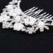 24-Piece Wedding Bridal Hair Combs and U-Shaped Pearl Hair Pins Set - Crystal, Pearl, and Rhinestone Hair Accessories for Brides and Bridesmaids - Buy Online on GoSupps.com