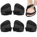 6pcs Metatarsal Pads for Hammer Toe  Toe Wraps Balls of Toes Ball of Foot Cushions Adjustable Hammer Toe Support for Hammer Toes  Claw Toes  Bunions  Women  Men