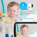 LaView 5 Color LCD Baby Monitor with 1080p HD Camera, Pan-Tilt, Night Vision, Two-Way Talk, Lullabies, Room Temperature Display - Mount Included - Buy Online on GoSupps.com