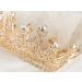 SWEETV Gold Queen Crown - Women's Wedding & Birthday Crown, Cake Topper & Costume Party Accessory - Buy Online on GoSupps.com
