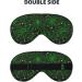 Shop Green Bright Web Spiders Sleep Mask - Adjustable Double-Sided Soft Eye Covers for Perfect Shading & Reduced Eye Edema - International Shipping Available - Buy Online on GoSupps.com