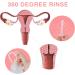 Vaginal Cleansing System Douche Cleaner Kit - 600ml Capacity with 3 Nozzles - Buy Online on GoSupps.com