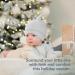 KiddyCare Organic Cotton Baby Hat 6-12 Months Moonlit Mountains | Charcoal Slate White - Buy Online on GoSupps.com