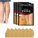 36 Pcs Varicose Veins Patch Varicose Veins Treatment for Legs Spider Varicose Vein Strengthen Capillary Health and Improve Blood Circulation