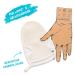 Chinchilla Organic Cotton & Hemp Peeling Glove | Gentle Body & Face Scrub | Eco-Friendly Shower Sponge | International Shipping Available - Buy Online on GoSupps.com