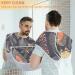 Butterfly Dragonfly Beard Bib Apron Waterproof Hair Catcher for Men Non-Stick Grooming Cape with Suction Cups | Perfect Gift for Shaving & Trimming - Buy Online on GoSupps.com
