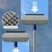 Zunedhys 3 in 1 Window Screen Cleaner Window Cleaning Brush Window Cleaning Tool Glass Window Mesh Screen Cleaner - Buy Online on GoSupps.com