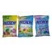 Japanese Candy Fantasy Mix Original Mix Tropical Mix Bundle| Fantasy Mix - Rainbow Sherbert Blue Hawaii Blue Raspberry| Tropical Mix - Kiwi Pineapple Mango| Original Mix - Grape Green Apple Strawberry| Immensely Fruity Intensly Chewy Candy