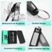 Jenney Slanted Edge Nail Clippers with Catcher - Professional Stainless Steel Diagonal Cutters for Fingernail and Toenail - No Splash Trimmer Clippers for Women and Men - Buy Online on GoSupps.com