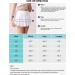Girl's High Waist Sport Skort with Pockets - Athletic Workout Skirt 9-10 Years, White - Buy Online on GoSupps.com