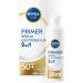 NIVEA SUN S rum Primer Quotidien UV 2en1 SPF 50+ (1 x 30ml) - S rum Visage hydratant enrichi en Acide Hyaluronique - Base de maquillage - Soin avec cran solaire visage SPF 50+ sans parfum S rum Primer UV 2EN1
