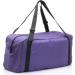 HOLYLUCK Foldable Travel Duffel Bag for Women & Men - Purple | Lightweight Gym & Luggage Essential - Buy Online on GoSupps.com