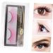 ABOOFAN 3 Pairs Black False Eyelashes Halloween Costume Eyelashes Face Eyelashes Halloween False Eyelashes for Women Halloween Eyelashes Extension Party Eyelashes Cosplay 3d Accessories - Buy Online on GoSupps.com