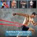 Tigayhc Pull Up Assistance Bands - 4 Set Stretch & Resistance Bands for Men & Women Workout, Powerlifting & Resistance Training - Buy Online on GoSupps.com