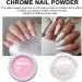 Poudre Chrome Ongle 4 Couleur Chrome Ongles Nail Art - Or Argent Blanc Perle Rose Aurore Effet Miroir M Tallique Poudre Pigment Ongle Pour Deco Ongle Nail Art 4 couleurs - Buy Online on GoSupps.com