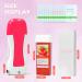 Seopri Roll on Wax Kit - Hair Removal Waxing Kit with Strawberry Wax Cartridges & Strips for Women & Men - Buy Online on GoSupps.com