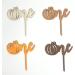 8PCS Pumpkin Cupcake Toppers - Pumpkin Cupcake Toppers for Baby Shower - Birthday Pumpkin Cupcake Decorations - Halloween Pumpkin Cupcake Picks - Little Pumpkin Cupcake Toppers - Buy Online on GoSupps.com