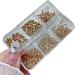 FEIlei Clear Nail Rhinestones 3D Nail Gems Nail Diamonds Pointed Back Nail Stones - Buy Online on GoSupps.com