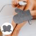 Healeved De Exfoliant Gommage Corporel Portable Fournitures De Bain Mitaines Exfoliantes Grises - Buy Online on GoSupps.com