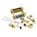 Borussia Dortmund Unisex Children's Bvb-fiskespil (20 parts) Toy Black and Yellow One Size EU