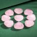Xiannvxi 5pcs Rose Quartz Heart Crystals - Love & Healing Stones for Meditation - Natural Reiki Gemstones - Buy Online on GoSupps.com