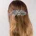 Vintage Hair Clips Rhinestone Hair Barrette Antique Style Bridal Wedding Hair Accessories for Women Elegant Rhinestone Silver Hair Clip Crystal Hair Accessory for Wedding Birthday Prom Gift - Buy Online on GoSupps.com