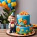 Astaron 20-Piece Orange Mini Balloon Cake Toppers | Wedding & Birthday Party Decor - Buy Online on GoSupps.com