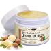 Organic Unrefined Cold Pressed Shea Butter (120ml) 100% Pure & Natural, Pure & Vegan, Premium Shea Butter, Smooth Natural Shea Nut Lip Balm, No