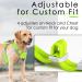 Thinkpet Anti Zug Dog Harness - Adjustable No-Choke Handle Harness for XL Dogs - Reflective Breathable & Upholstered (Bright Green) - 1 Pack - Buy Online on GoSupps.com